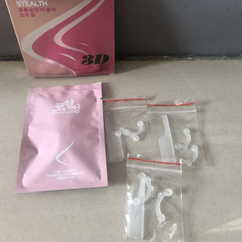 1 Set 3d Invisibility Up Lifting Shaper Clip No Pain Beauty Tool Pad Nose Curler Tuner Minifit Trainers Belleza Nariz