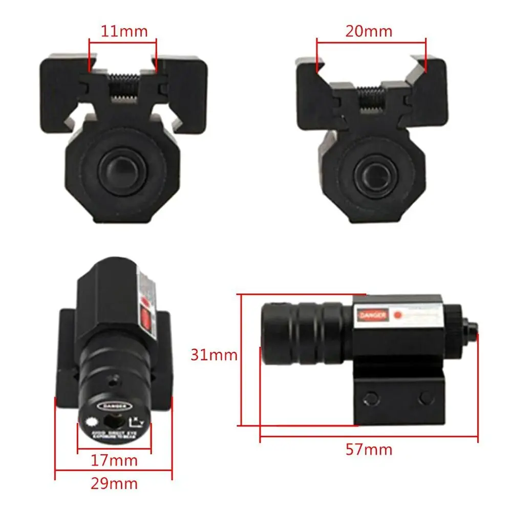Portable Measure Device 20MM Digital Ruler Infrared Collimator Rangefinder Infrared Distance Meter