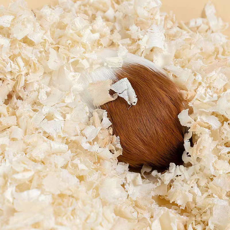 Hamster Sawdust Sterilize Deodorize Fluffy Log Sawdust Dry Warm House Padding Material Small Animal Nest Decorate Accessories