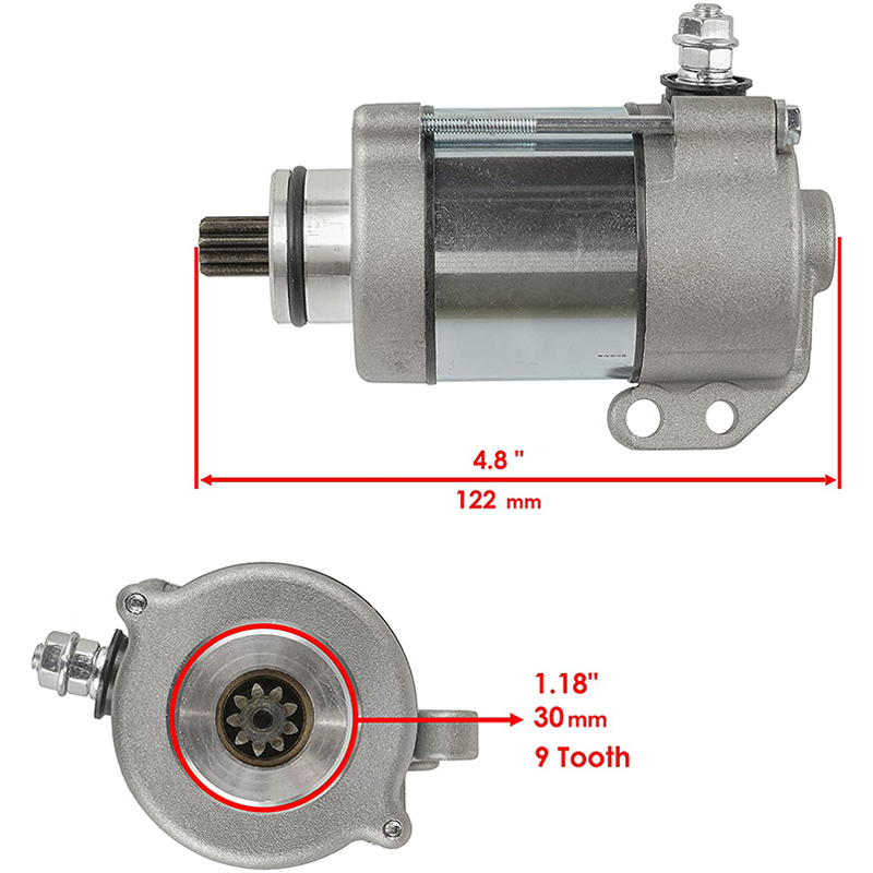 2 PCS Electrical Starter Moric & Bendix 250cc 300cc For Husaberg Offroad Motor TE 250 TE 300 OEM: 55140001100 Motos Engine Parts