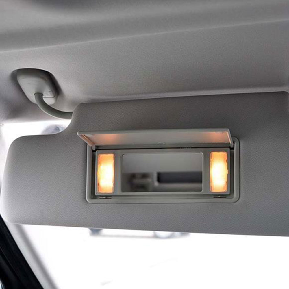 Car Front Sun Shade Visor Makeup Cosmetic Mirror Cover Replacement For Land Rover Sport Evoque Discovery 4
