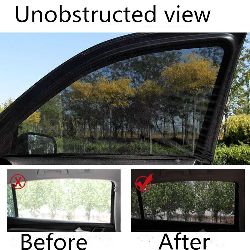 Car Window Sun Visor Shade Sunshade Net for RENAULT Laguna Megane 2 MK2 II Clio 3 III MK3 Scenic 2 Accessories