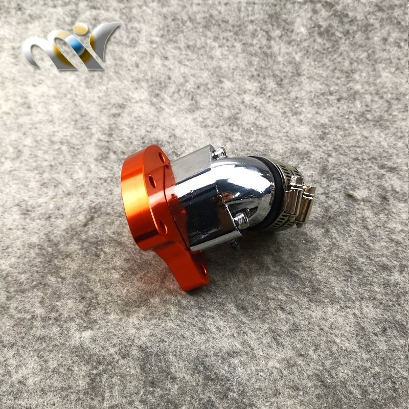 For Honda Dio50 ZX DIO 50 Utor28 Af34 Af35/38 Scooters Refitting General-Purpose Aluminum Increase Carburetor Intake Manifold Interface