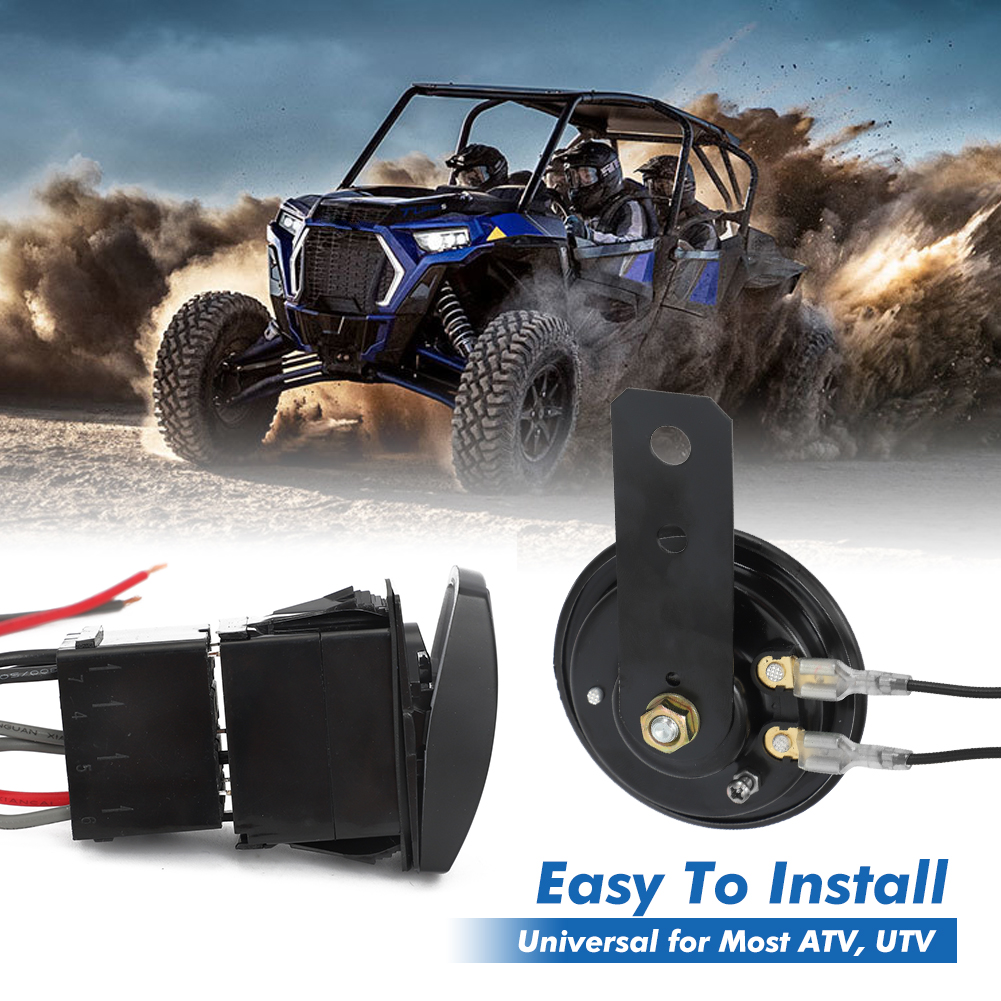 Rocker Switch Turn Signal Street Legal Led Light Kit with Horn and Reverse Lamp For SXS UTV ATV Golf Cart