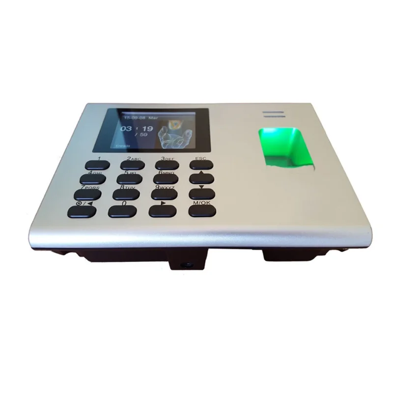 K40 SSR USB TCP/IP RFID Card Fingerprint Time Attendance Machine Time Clock Time Recorder Built In Battery With Free Software