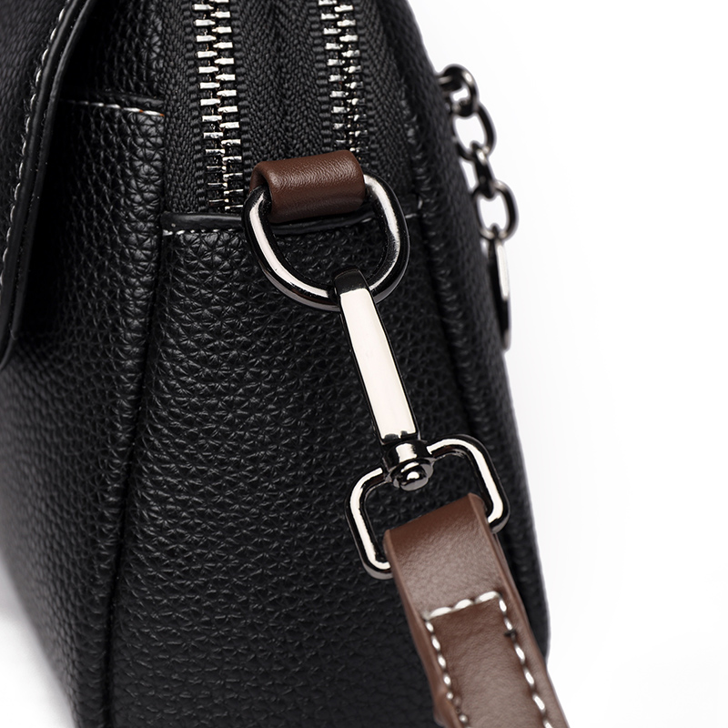 Women Fashion Shoulder Bag 100% Genuine Leather New Soft Leather Casual Cross Body Luxury Design Ladies Wallet Mobile Phone Bag