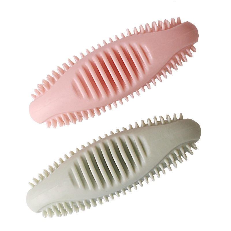 New Pet Dog Chewing TPR Bite Resistant Molar Tooth Cleaning Stick DogTraining Relieve Boredom Leaking Food Chewing Toy