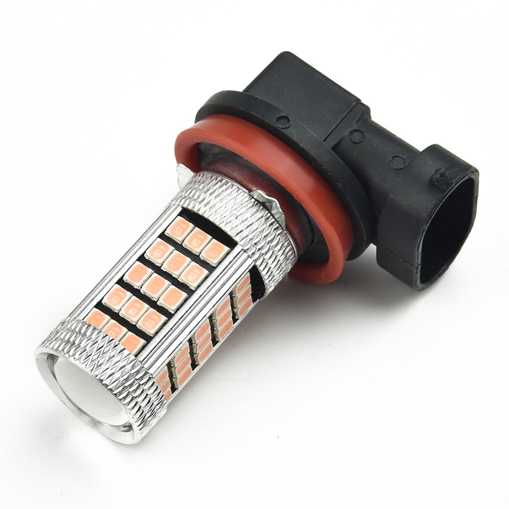 Universal Pink Purple H11/H8 LED Fog Driving Lights DRL Bulbs Car Accessories Automobiles Signal Lights