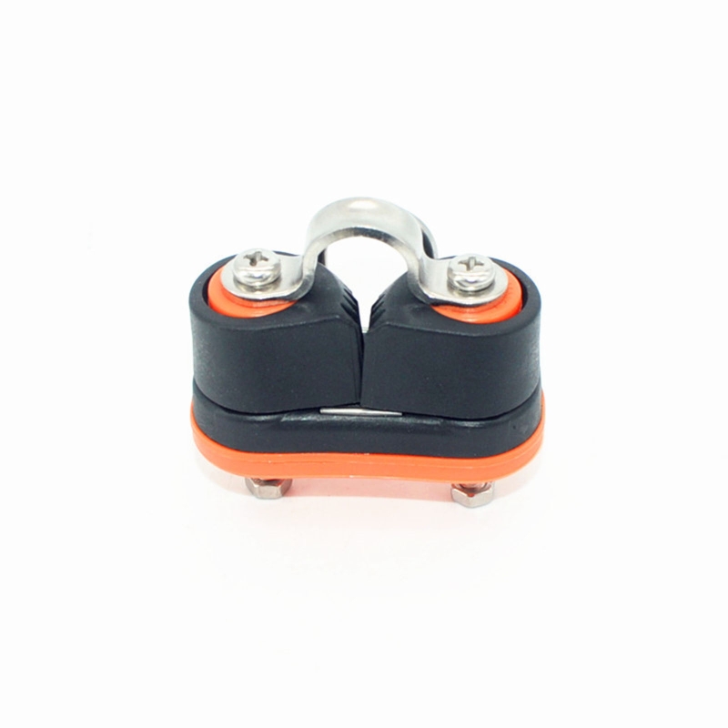 Double Row Kayak Ball Bearing Cam Cleat Pilates Equipment Marine Boat Fast Entry Rope Wire Clamp Fairlead Sailboat Yacht
