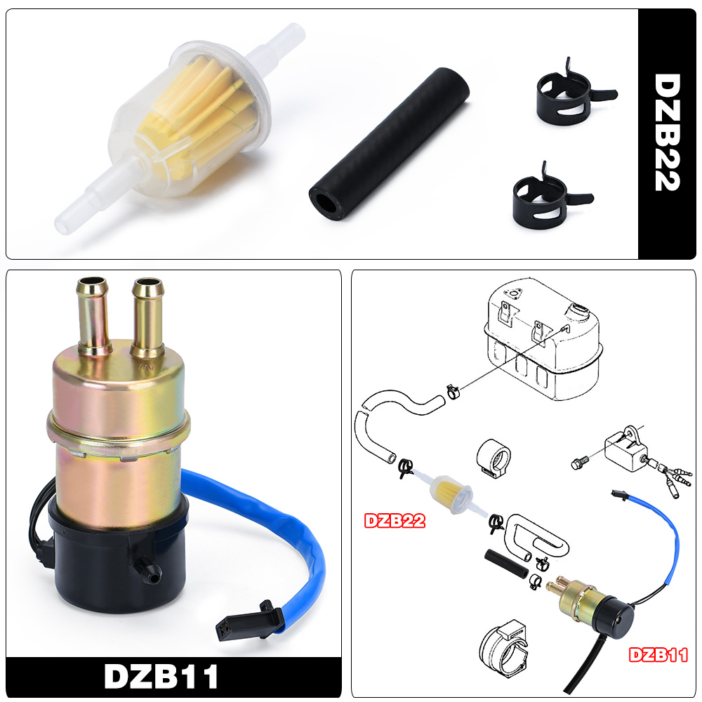 10 pcs Universal Inline Gas/Fuel Filter 6MM 8MM 1/4" 5/16" For Lawn Mower Small Engine Auto Accessories Motorcycle Accessories