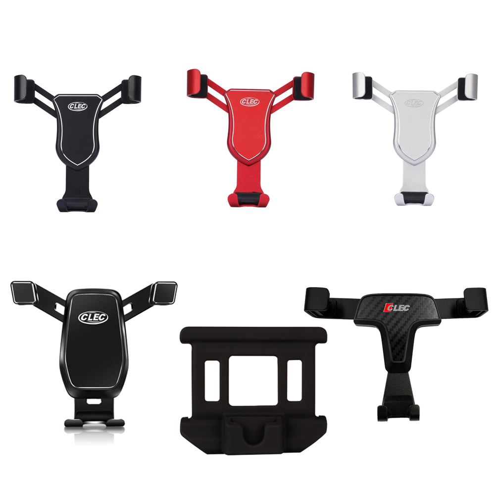 Car Phone Holder For Audi Q5 FY Sportback Sline Quattro 2017 2018 2019 2020 Car Mobile Bracket Gravity GPS Cell Stand Accessory