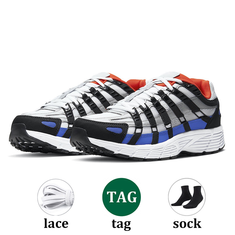 Designer Running Shoes for Men Women Sneakers P6000 Triple Black White Khaki Wolf Grey Metallic Sier Racer Blue Womens Outdoor Sport Trainers 36-45