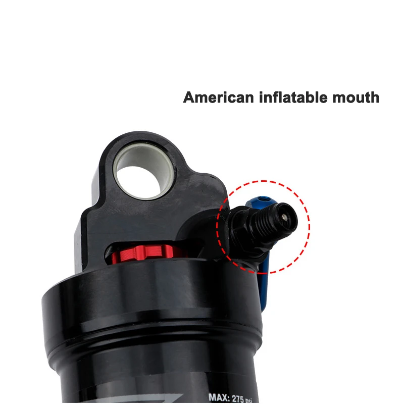 DNM AO-38RC Mountain Bike Rear Shock XC Air Pressure Remote/Manual Control 165/190/200/210mm Lockout Shock Absorber Suspension