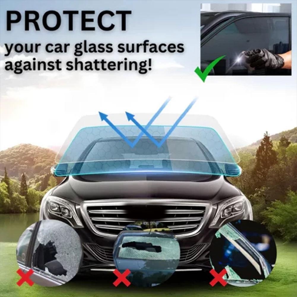 Nano Coat One Way Mirror For Windows Car Rearview Mirrors Sponge Cleaning Brush Car Interior Cleanning Sponge