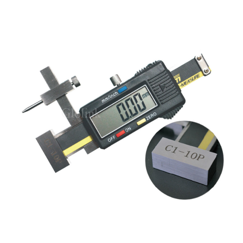 10mm 15mm 20mm 25mm Digital Gap Step Gauges With Flat Measuring Face Step Gap Gauge Electronic Digital Step Gap Gauge Caliper