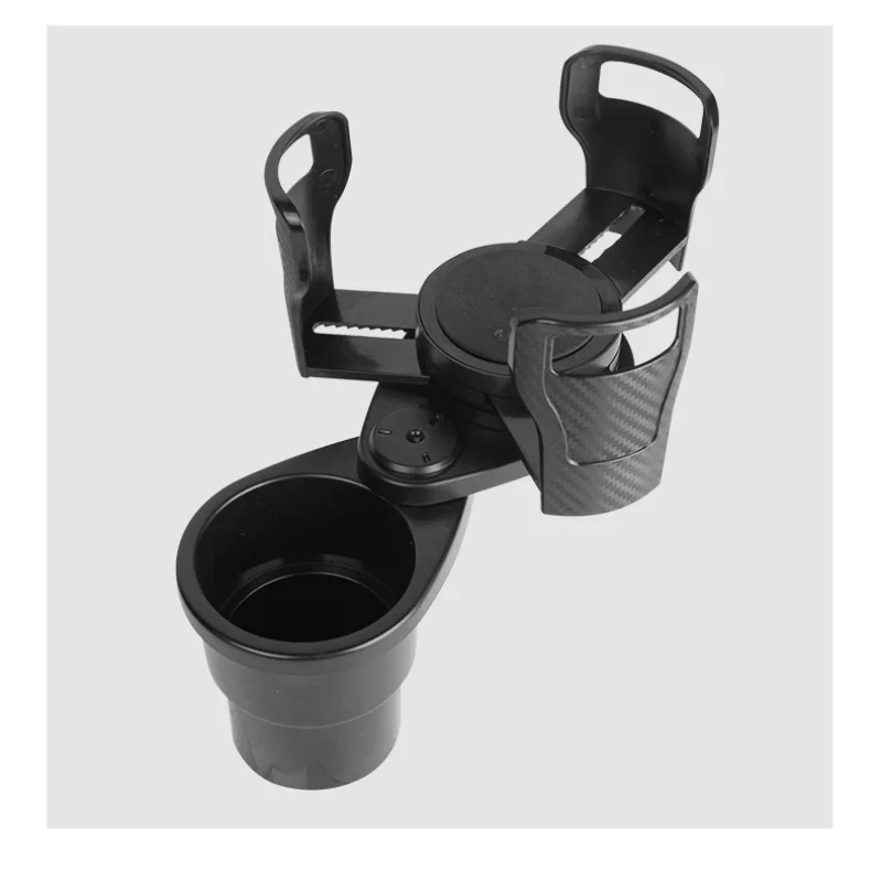 Car Cup Holder 2 In 1 Car Beverage Holder Extender Multifunctional Rotating Car Cup Holder