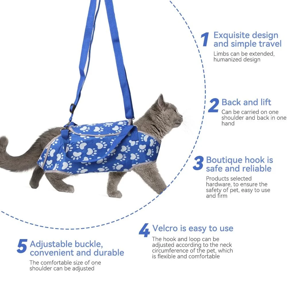 2025 Pet Dog Cats Carrier Bag Outdoor Travel Dog Cat Sling new Bag Portable Breathable Outdoor Carring Bags for Small Dogs Puppy Kitten
