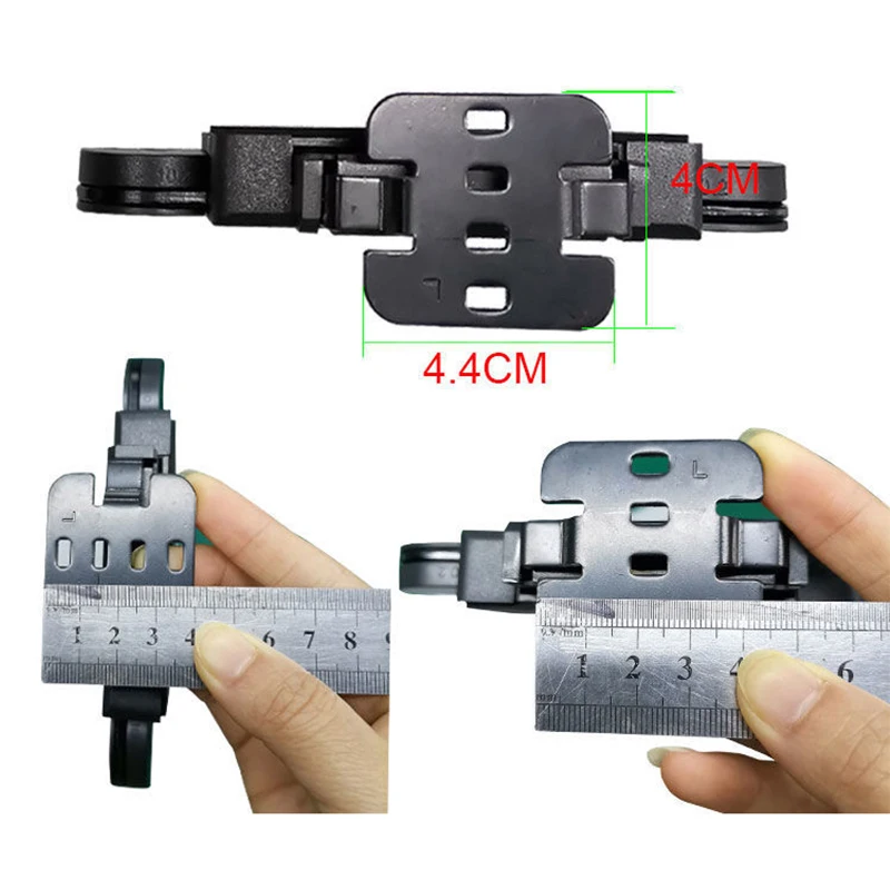 Car Headrest Monitor DIY Mounting Bracket ABS Material Automobile Rear Seat Monitor Mount Holder Stand Tool Style A or B