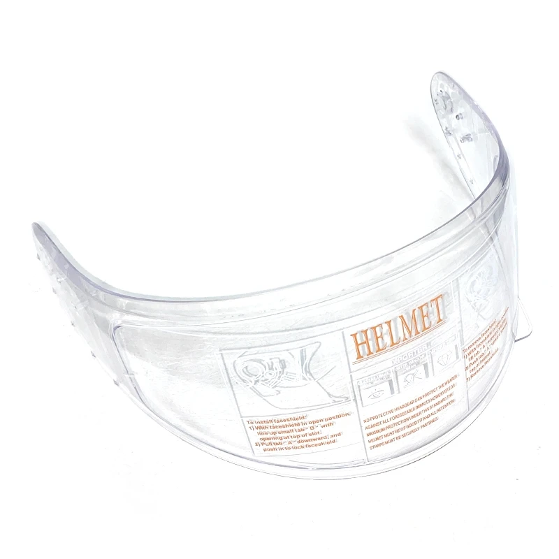 Helmet Motorcycle Helmet ddmysmile Visor Full Lens Mica Visor Smile