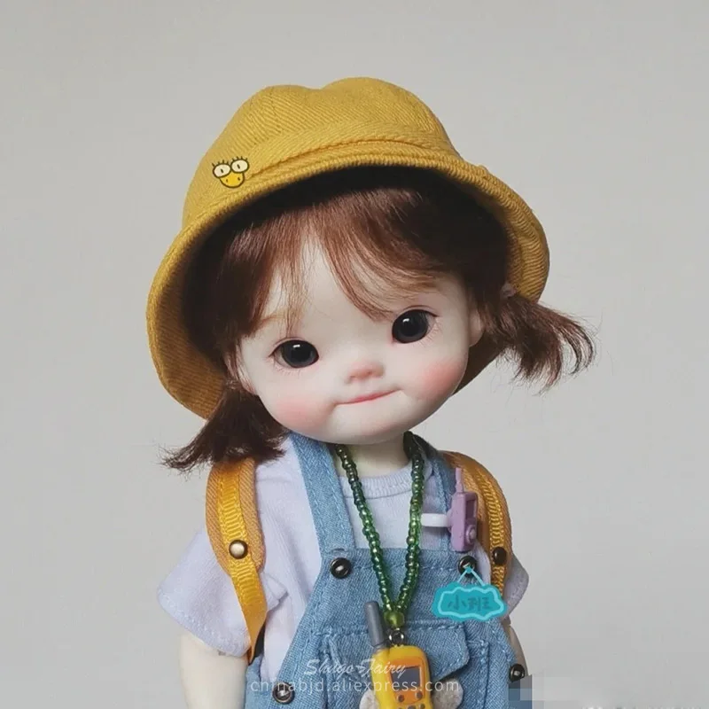 Shuga Fairy Tang Xiaoxiao 1/6 Bjd Doll Good Girl Candy Lazy Style Cute Beep Face Close One's Lips Resin Movable Joint Doll