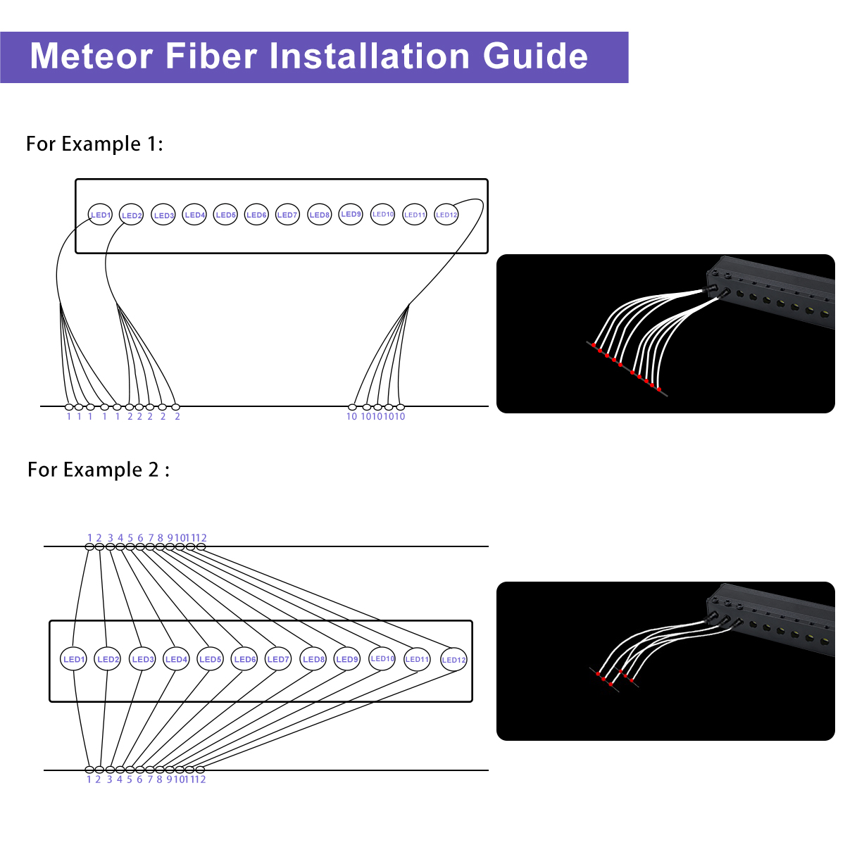 16W Fiber Optic Star Ceiling Light kit app Music Control Car Roof Shooting Star Kit End Glow Cable for Starry Sky Ceiling Lamp