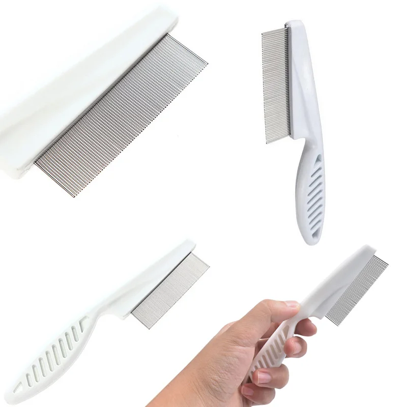 Pets Rabbit Grooming Brush Small Pet Hair Remover Flea Comb Shampoo Bath Brush for Hamster Guinea Pig Rabbit Accessories