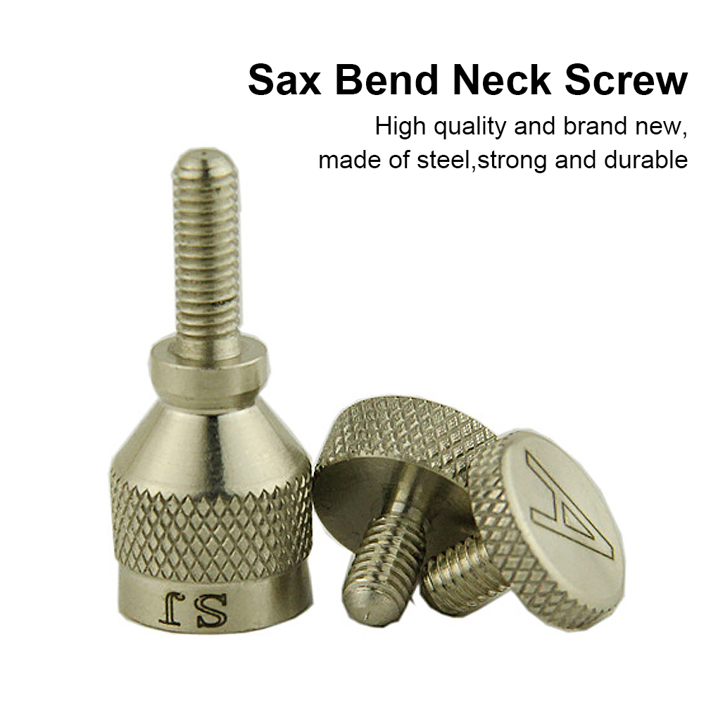 Alto Saxophone Neck Tightening Screws Musical Woodwind Instrument Replacement Part Set Accessories for Musicians Beginners