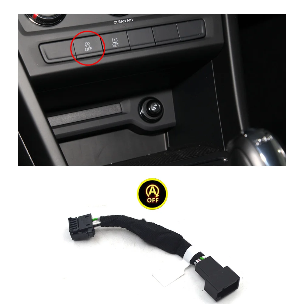 Automatic Start and close Engine Start Control System Sensor Plug Start Stop Cancel For VW Golf 7 7.5 Passat B8 Tiguan mk2 Atlas