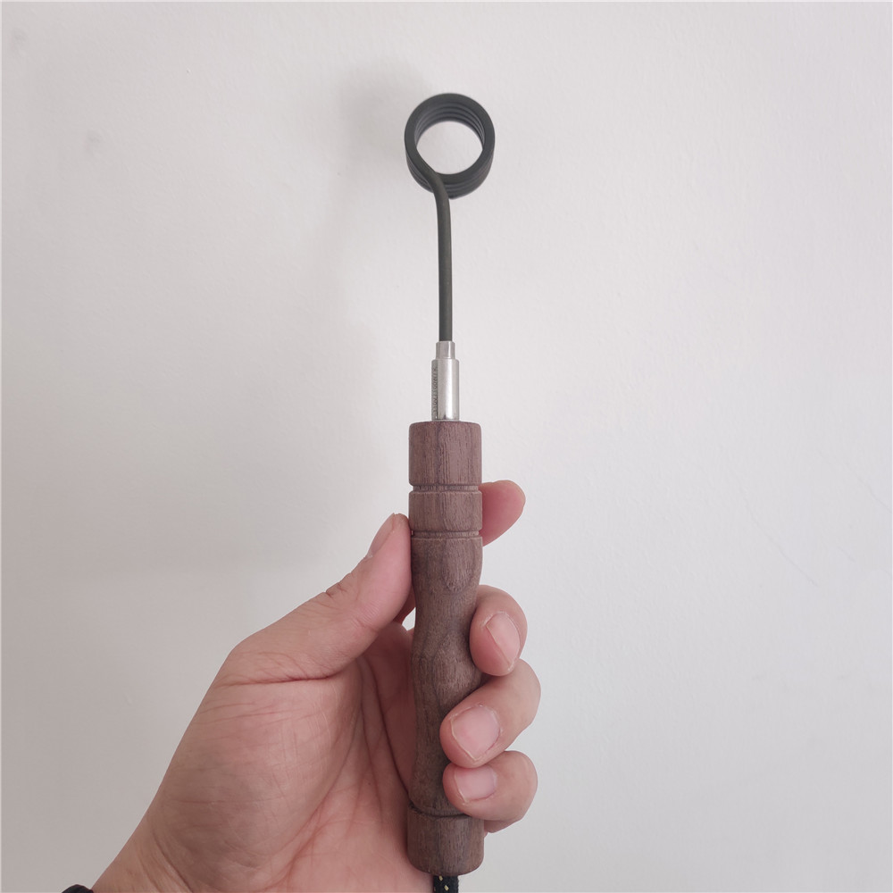 OD 20mm Length 120mm Black Walnut Enail Handle Fit For Max diameter 8/9mm Heating Coil - view 5