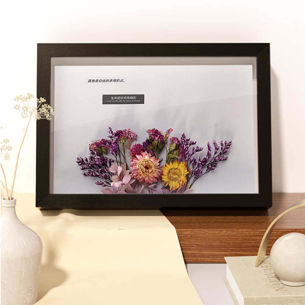Medals Range Deep Flower Shadow Specimen Dried Photo Frame Display Box Picture Memory Case H260306