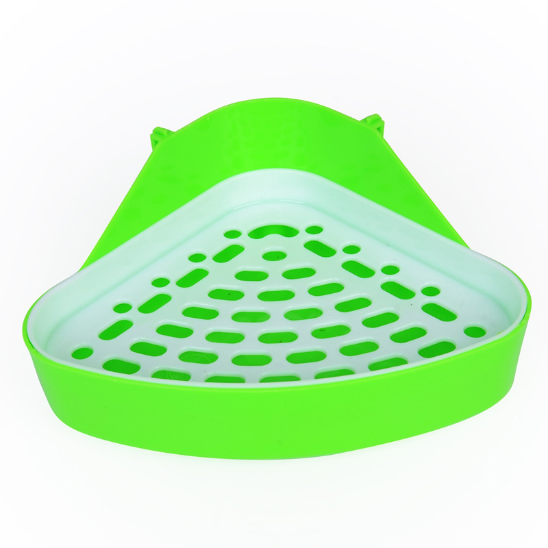 Hamster Pet Cat Rabbit Corner Toilet Litter Trays Clean Indoor Training Tray For Small Animal s WJ923