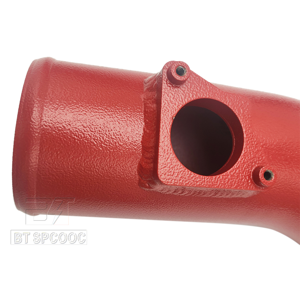 Car Cold Air Intake System Parts Aluminum Red Air Intake Pipe For Mark Reiz Lexus is250 Sylphy Bluebird TIIDA Venucia