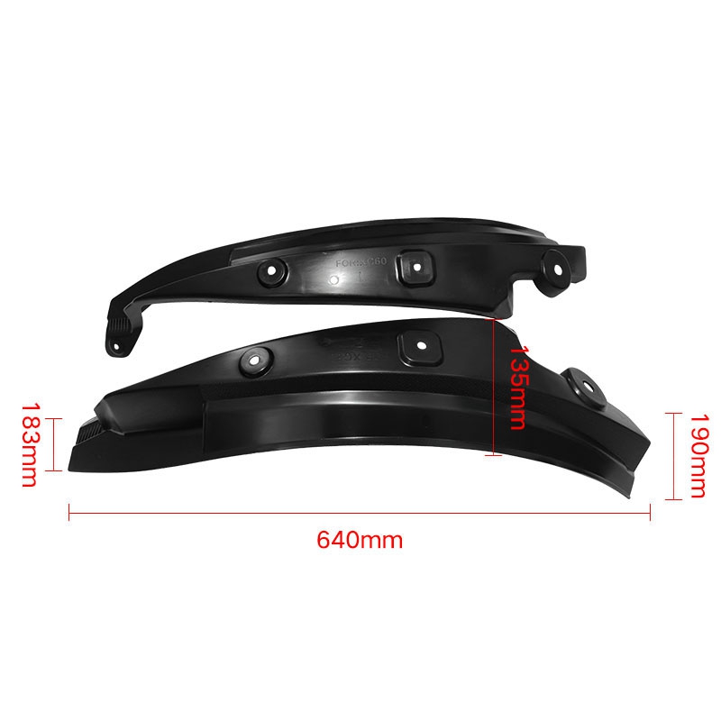 Fender for Xc60 2019 2020 2021 Car Mudguard Anti Dust Cover Rear Tire Mat Modification