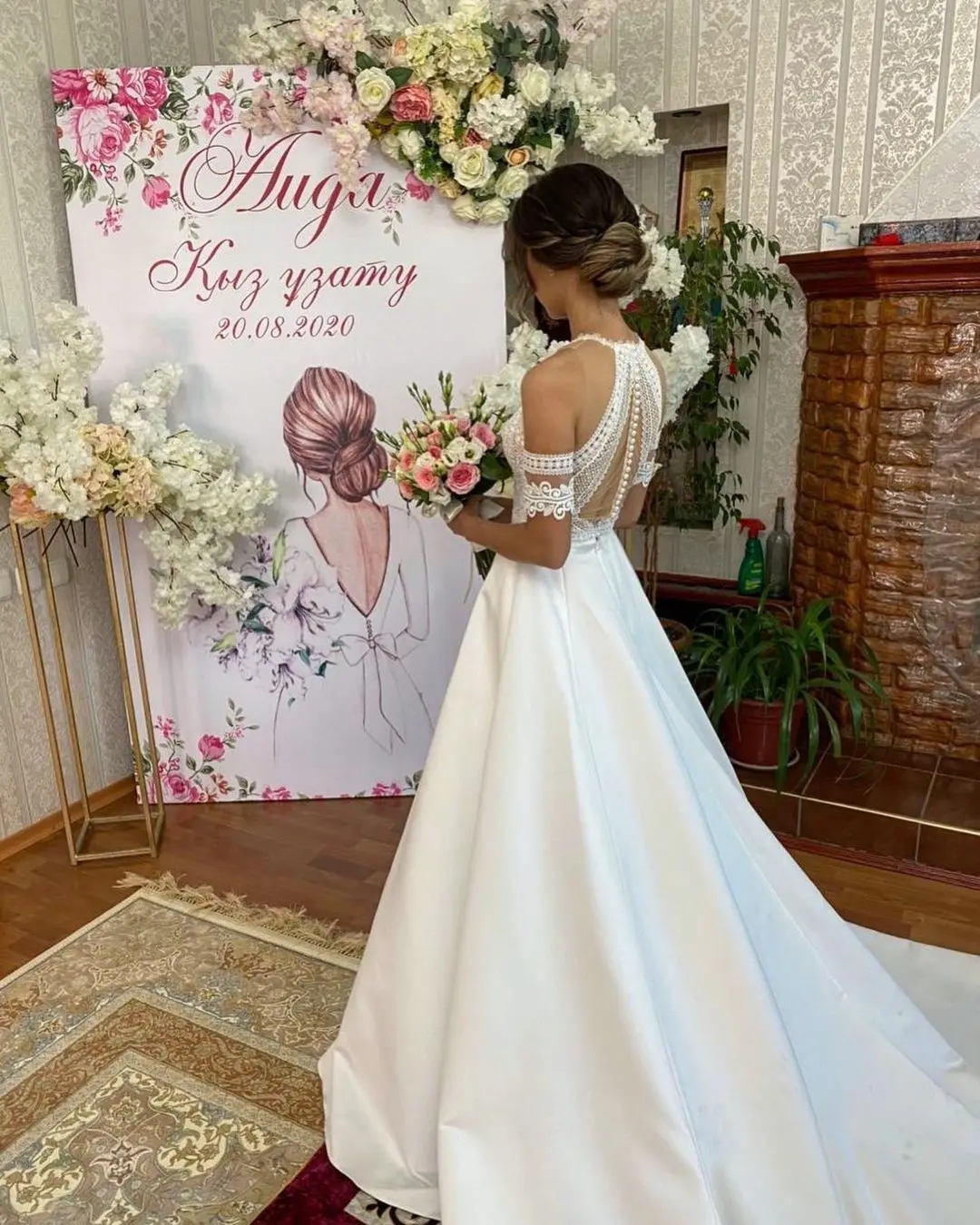 Bohemian Stain Dress Open Back A e Bride Wedding Gowns White Lace Appliques vestido de novia