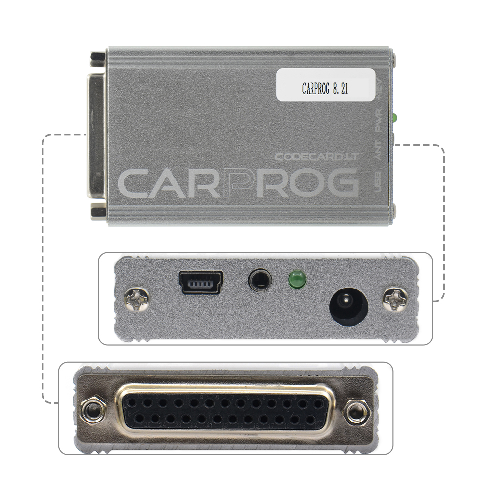 Auto repair tool CARPROG Full V10.05/V10.93 programmer car prog V8.21 all softwares Online ECU Chip Tuning Free Shipping