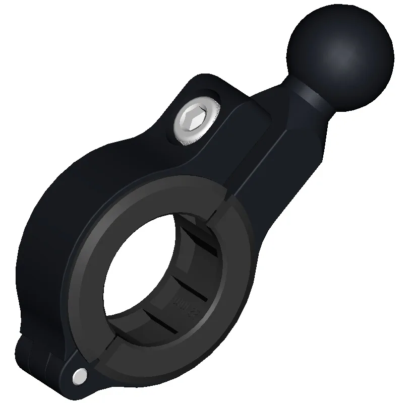 Sports Camera Adapter Ball Joint 25mm Mobile Phone Bracket Pipe Clamp Fixed Base 1-inch Double Ball Joint Bar Accessories