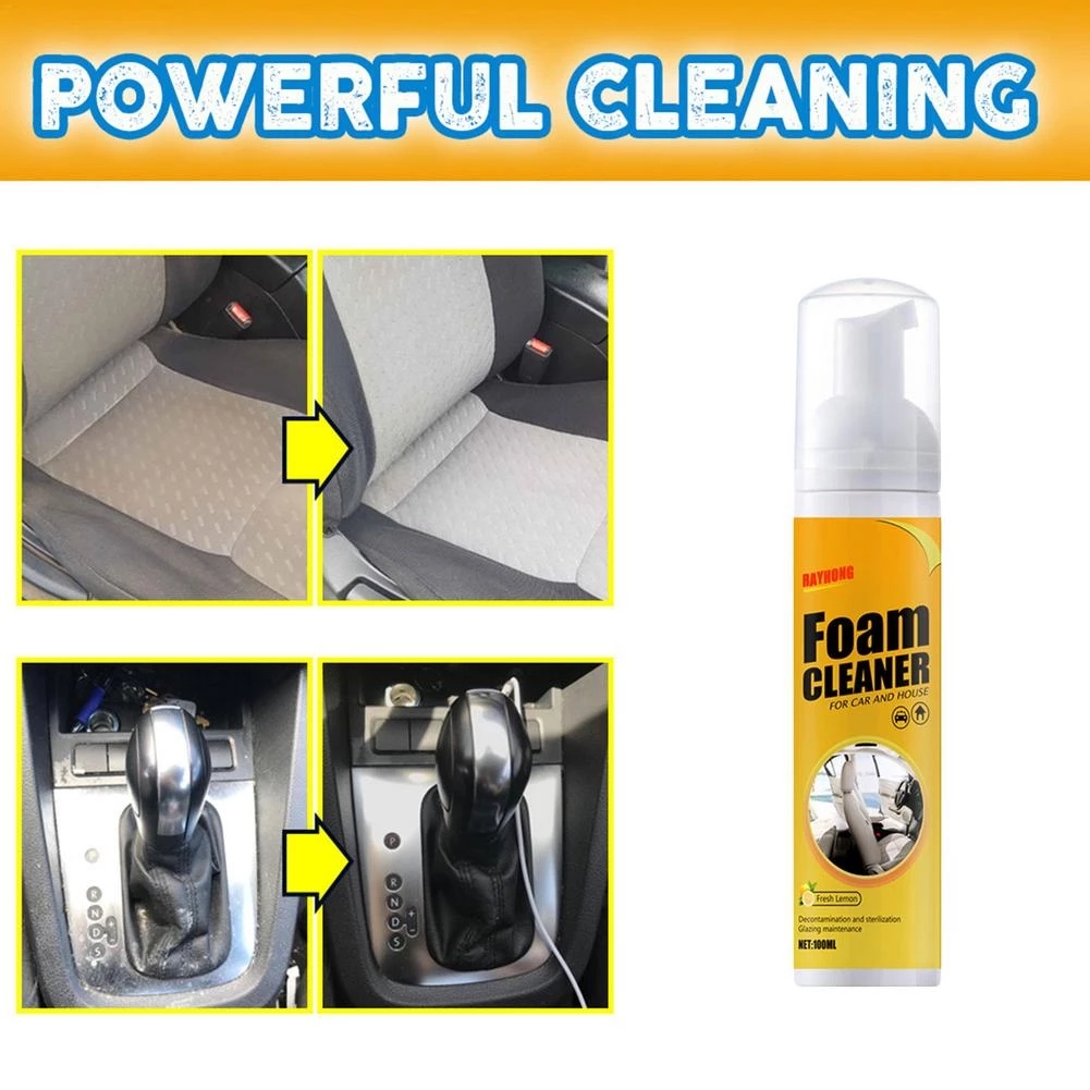 100/150/250ml Multi-purpose Anti-aging Automoive Car Interior Cleaner Cleaning Foam Spray