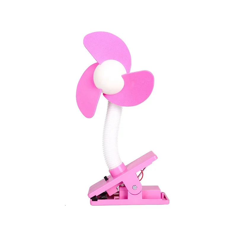 Travel Portable Stroller Clip Fan Summer Selling Baby Stroller Fan Mini Electric Fan Outdoor 240516