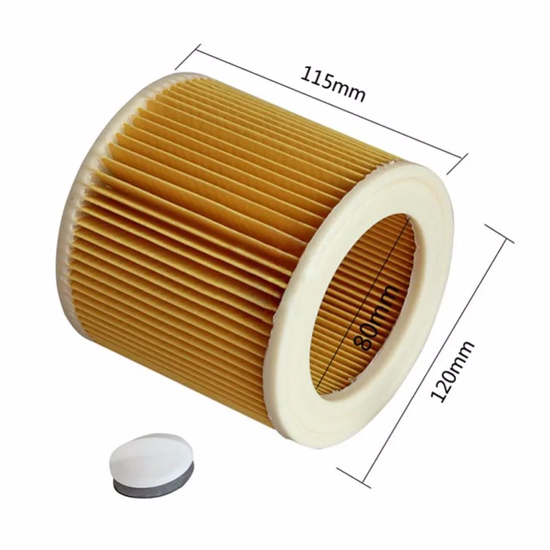 HEPA 2025 Filter for Karcher Cartridge WD2250 WD3.200 MV2 MV3 WD3 Karcher new Filter Parts Air Dust Filters Vacuum Cleaners