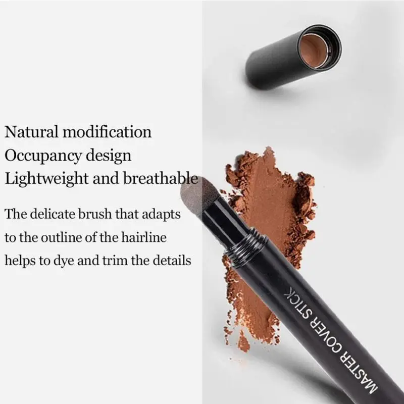 Water Proof Hair Line Powder In Hair Color Edge Control Hair Line Shadow Makeup Hair Concealer Root Cover Up Unisex Instantly
