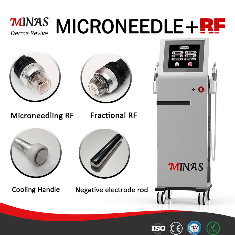 Microneedle Fractional RF Skin Rejuvenation Tightening Radio Frequency Microneedling Wrinkle Removal Machine FDA CE certificated
