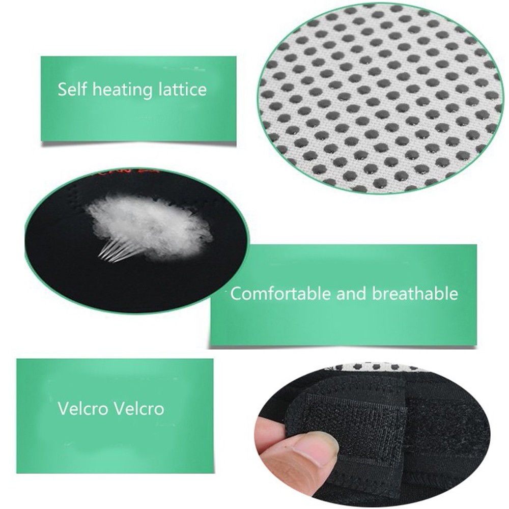 1/Pair Tourmaline Elbow Massager Band Self-heating Elbow Self-heating Elbow Thermal Tourmaline Belt The Arm Health Care