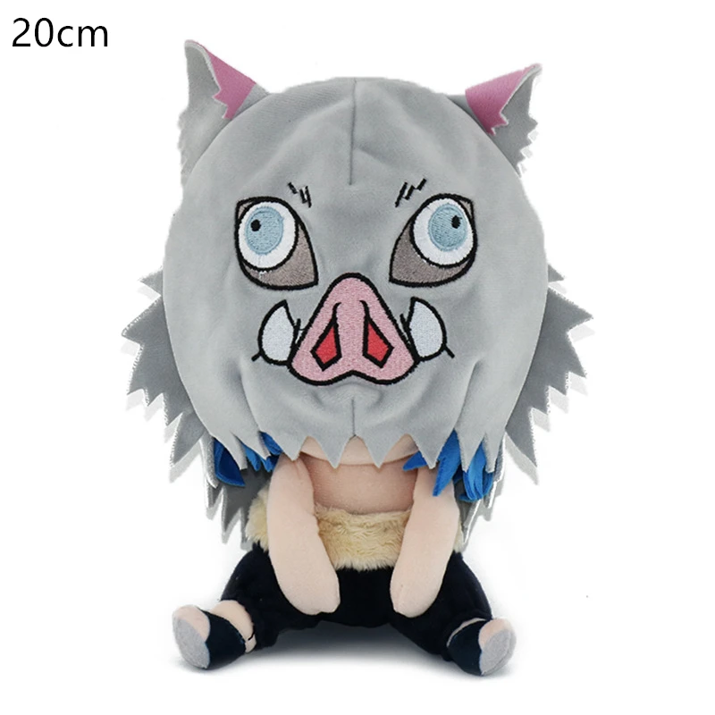 20CM New Product Japanese Anime new Ghost Slayer: Blade Plush Doll Tanjiro 2025 Nezuko Game Peripheral Children's Doll Kawaii Pillow