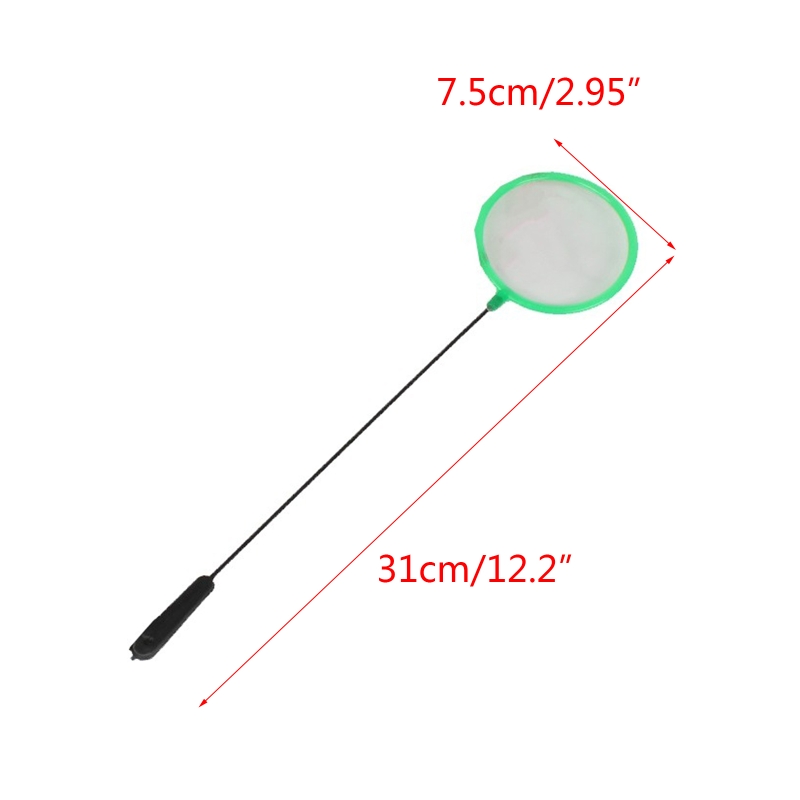 Aquarium Fish Net Dia 3in Fine Mesh Skimmer Durable Strong and Safe for Cleaning Fishing Small Fish and Shrimps