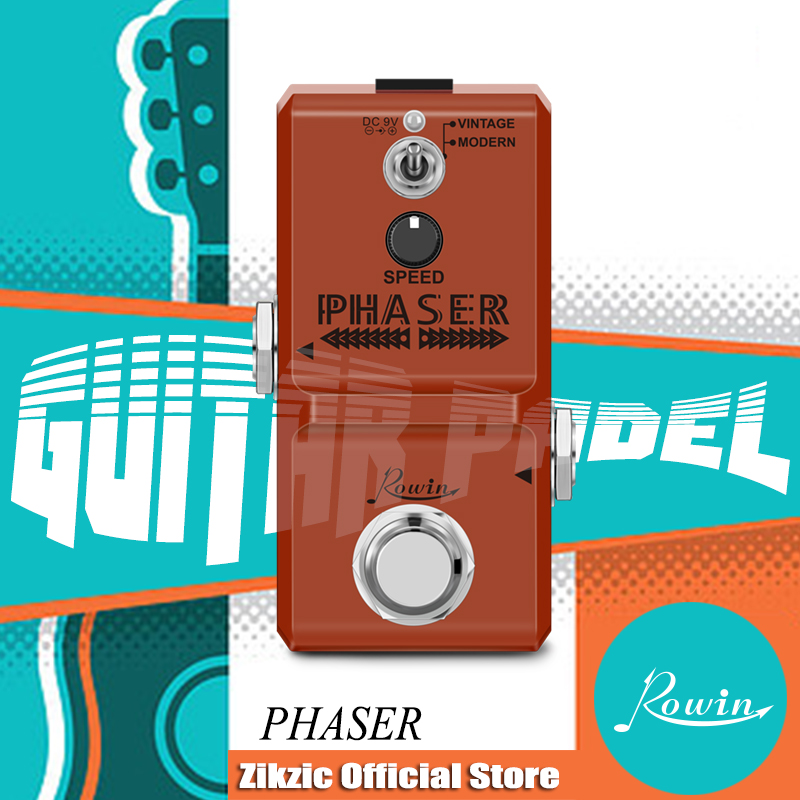 Rowin Pedal LN-313 Phaser Mini Guitar Effect Pedal Ture Bypass With Smaller Size To Save More Room