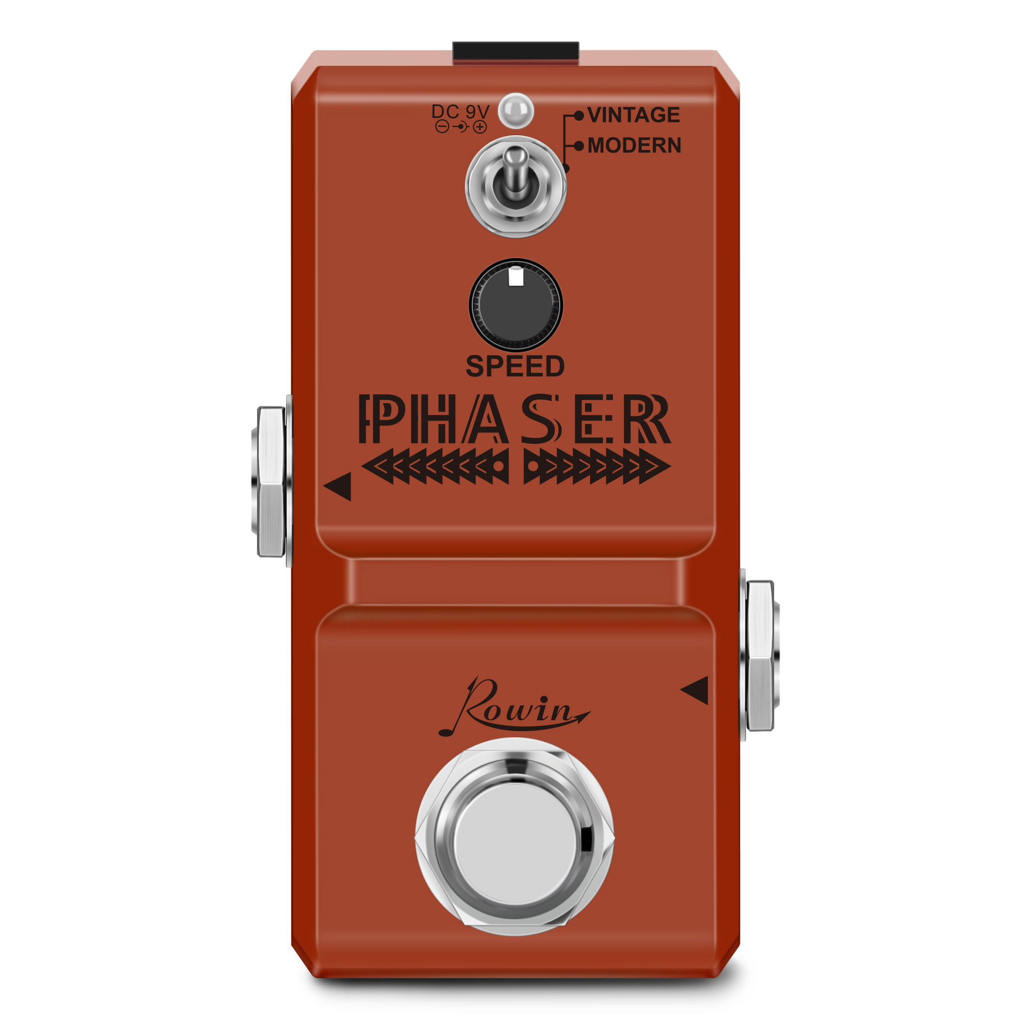 Rowin Pedal LN-313 Phaser Mini Guitar Effect Pedal Ture Bypass With Smaller Size To Save More Room