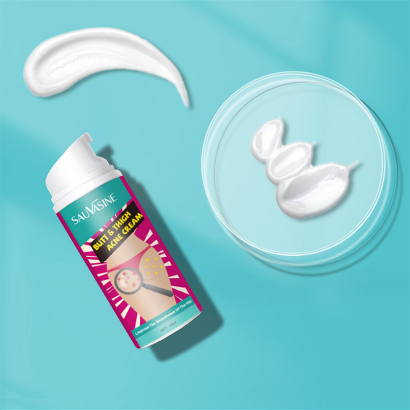 Butt Acne Clearing Spot Treatment Cream Clears Acne Pimples Zits Razor Bumps and Dark Spots for the Buttock Thigh Area