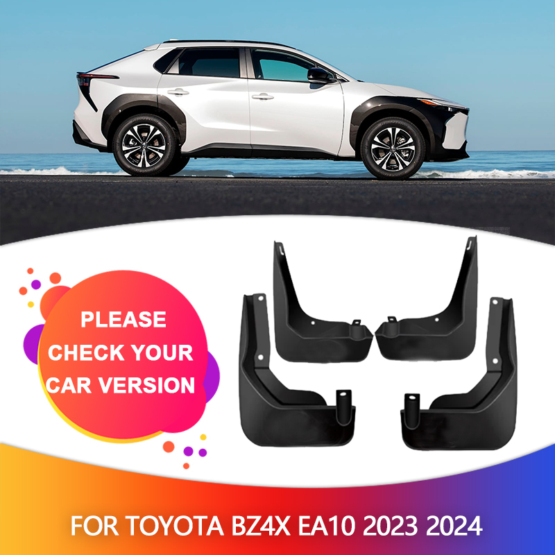 Car Mudguards for Toyota bZ4X EA10 Subaru Solterra 2023 2024 Mudflaps Fender Flares Mud Flap Splash Guards Cover Accessories