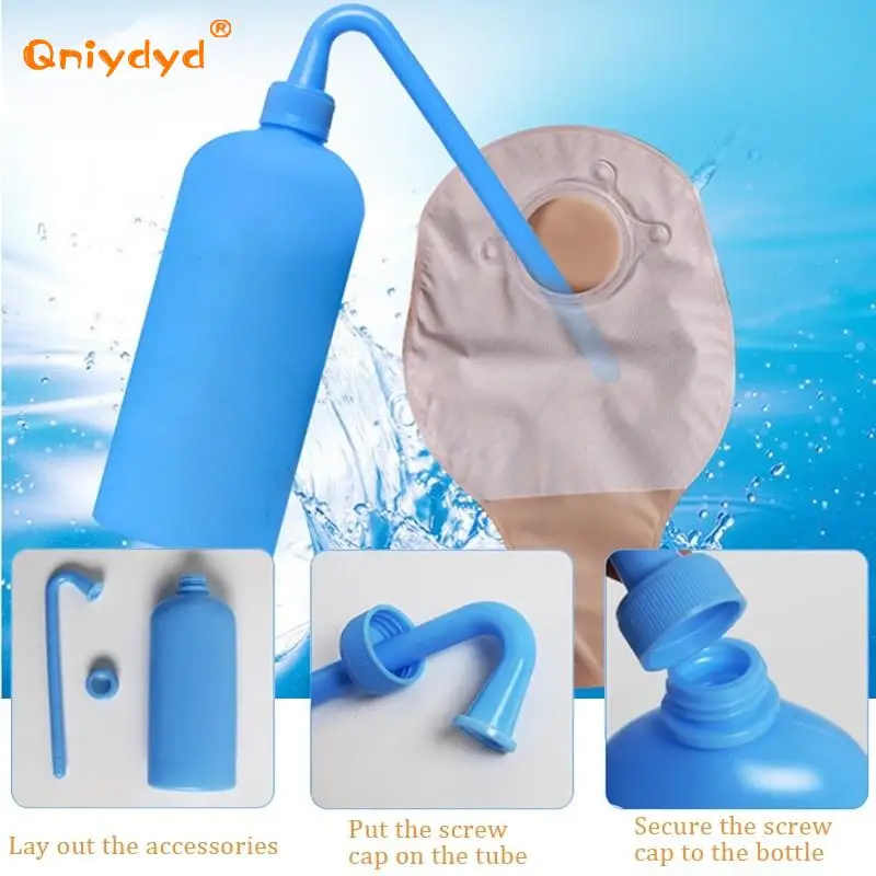 350ml Colostomy Bag Cleaning Bottle new Durable Plastic 2025 Ostomy Pouch Cleaner Reusable Ostomy Care Accessories