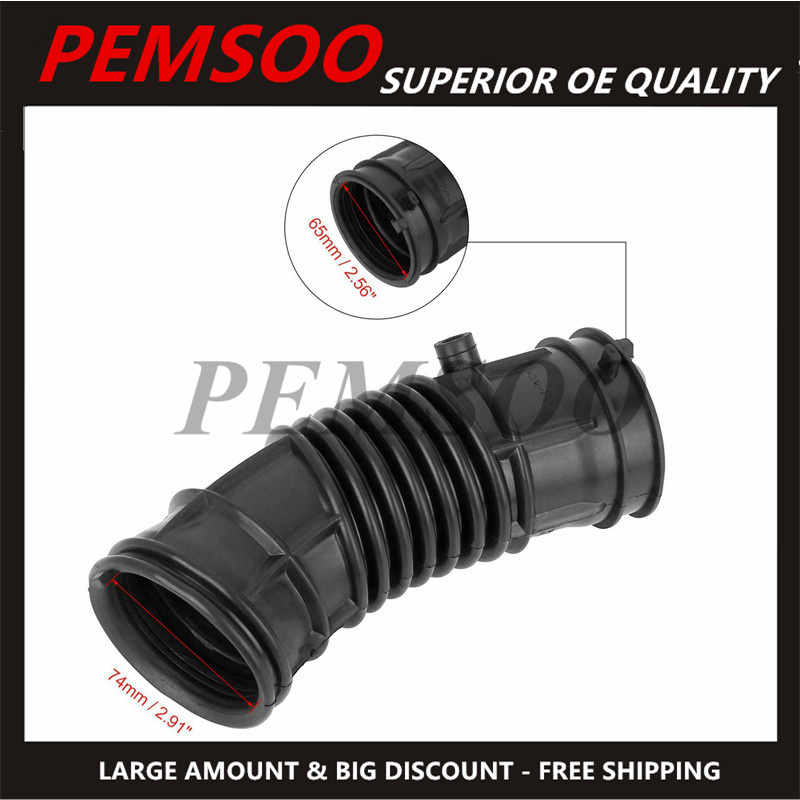 17228RFE000 Air Cleanner Air Intake Hose Air Flow Tube For Honda 2005 2006 2007 2008 RB1 2.4L 17228-RFE-000